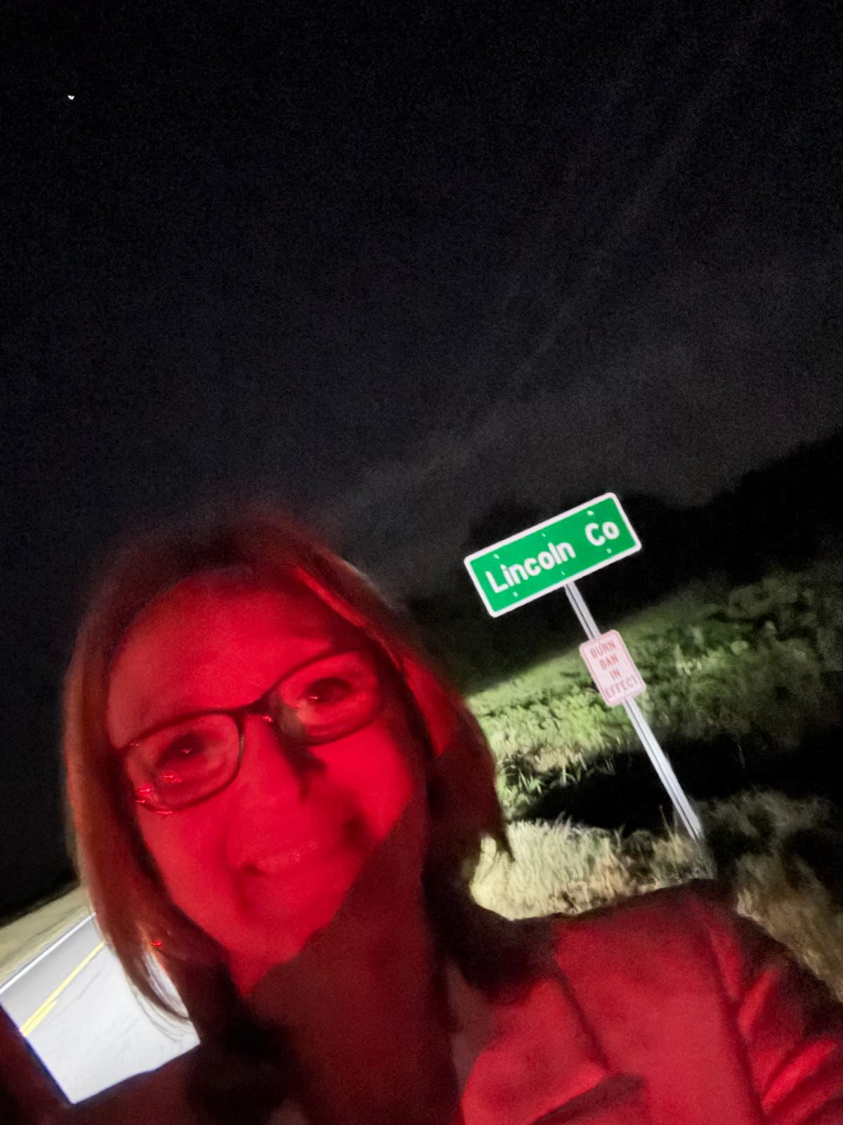 Kelly Grappe in Desha County, Arkansas — campaign photo Kelly Grappe, candidate for Arkansas Secretary of State, campaigning in Desha County, Arkansas