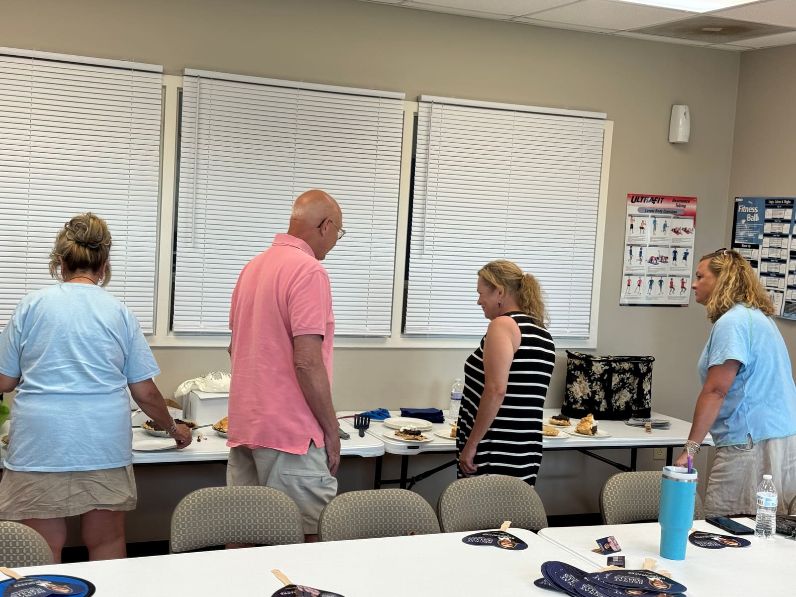 Kelly Grappe, candidate for Arkansas Secretary of State, campaigning in Lonoke County, Arkansas